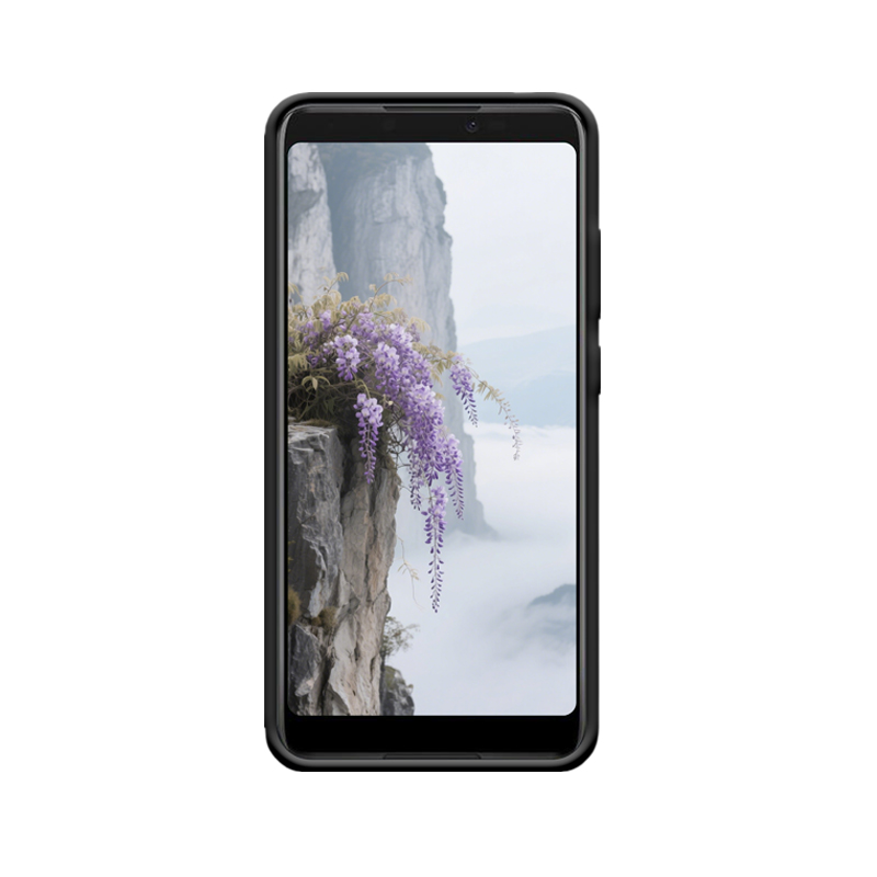 Wiko Y70 Hülle unter den Glyzinien, eine harmonische Verbindung von Stärke und Sanftheit – Bild 2